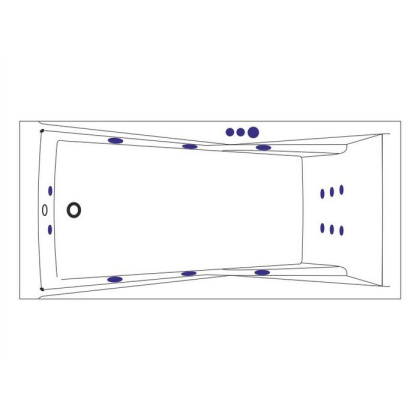 Ванна EXCELLENT Palace 170x75 "SMART" (хром) Ванна EXCELLENT Palace 170x75 "SMART" (хром)