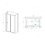Душевой уголок RGW CL-41 P (CL-21 + 2Z-12) 04094190-11P Душевой уголок RGW CL-41 P (CL-21 + 2Z-12) 04094190-11P