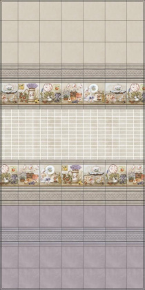 Декор HGD\A243\17000 Пикарди Кухня 15*15*6,9 (уп/38шт), шт