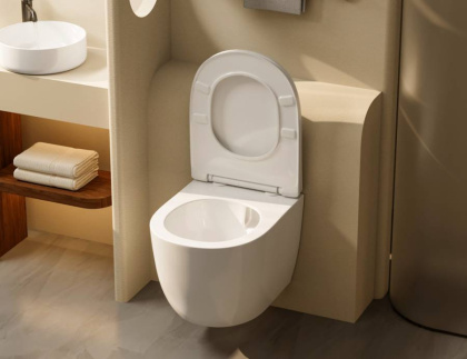 Подвесной унитаз Abber Bequem AC1100T с микролифтом Подвесной унитаз Abber Bequem AC1100T с микролифтом