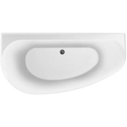 Акриловая ванна Allen Brau Priority 1600x780 2.31005.20B/AM антрацит/белый глянцевый, шт Акриловая ванна Allen Brau Priority 1600x780 2.31005.20B/AM антрацит/белый глянцевый, шт