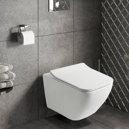 Унитаз подвесной ARTIS , сиденье: дюропласт, цвет: белый, арт. AR30116DP Унитаз подвесной ARTIS , сиденье: дюропласт, цвет: белый, арт. AR30116DP