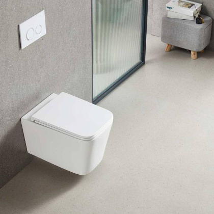 Унитаз подвесной Tornado Q-Line VT1-12T безободковый, цвет белый, ультратонкое soft-close сиденье Унитаз подвесной Tornado Q-Line VT1-12T безободковый, цвет белый, ультратонкое soft-close сиденье