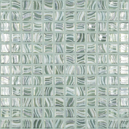 Стеклянная мозаика 7806 Glitter Jade 25x25, Glitter