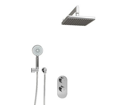 A16028 Thermo Встраиваемый комплект для душа с верхней душевой насадкой и лейкой A16028 Thermo Встраиваемый комплект для душа с верхней душевой насадкой и лейкой