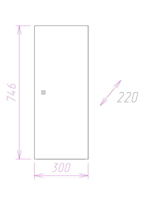 Шкаф Onika Кредо 30 подвесной, белый, универсальный Шкаф Onika Кредо 30 подвесной, белый, универсальный