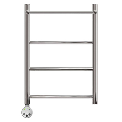 Полотенцесушитель электрический Point Афина PN04156PE П3 500x600 с полкой левый/правый, хром Полотенцесушитель электрический Point Афина PN04156PE П3 500x600 с полкой левый/правый, хром