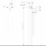 Смеситель ABBER Wasser Kreis AF8125 с гигиеническим душем, хром Смеситель ABBER Wasser Kreis AF8125 с гигиеническим душем, хром