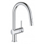 Смеситель для кухни Grohe Minta выдвижной излив хром (32321002)