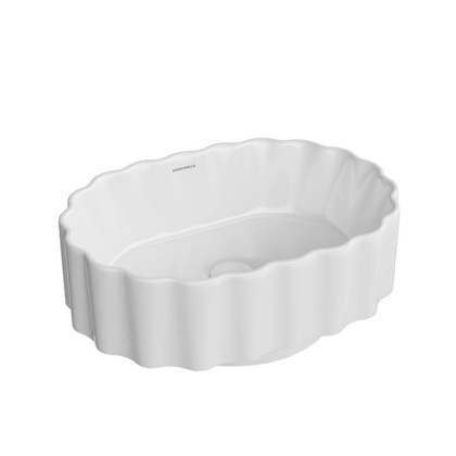 Раковина ARTBASIN Conchiglia накладная 50, белая глянцевая CC.wb.50\WHT Раковина ARTBASIN Conchiglia накладная 50, белая глянцевая CC.wb.50\WHT