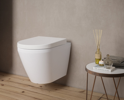 Унитаз подвесной VitrA Integra Round 7041B003-0075, безободковый Унитаз подвесной VitrA Integra Round 7041B003-0075, безободковый