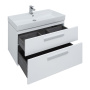 Мебель для ванной Aquanet Nova 90 белый (2 ящика) Мебель для ванной Aquanet Nova 90 белый (2 ящика)