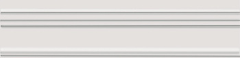 Багет BLB049 Альвао белый 20см*5см*19мм (1уп/15шт/0,19м2) матовый, шт Багет BLB049 Альвао белый 20см*5см*19мм (1уп/15шт/0,19м2) матовый, шт
