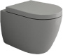 Чаша унитаза подвесного Bocchi Venezia 1295-006-0129 серая Чаша унитаза подвесного Bocchi Venezia 1295-006-0129 серая