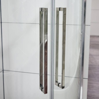 Душевой уголок RGW Stilvoll SV-53 100х100 06325300-11 профиль Хром стекло прозрачное