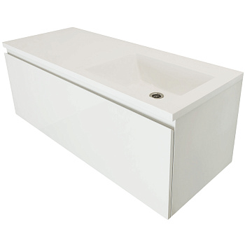 Комплект мебели Dallas Luxe 1000х482 правосторонний подвесной 1 ящик (ШхГхВ) 992х476х430 Комплект мебели Dallas Luxe 1000х482 правосторонний подвесной 1 ящик (ШхГхВ) 992х476х430