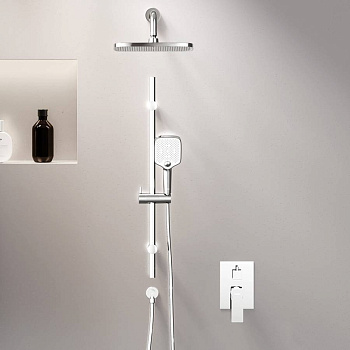 953530000 Gala встраиваемая душевая система душевым смесителем и штангой, хром 953530000 Gala встраиваемая душевая система душевым смесителем и штангой, хром