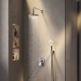 FP85A1RH20 X-Joy TouchReel, набор: Нажимной Смеситель д/в/душа, верхний душ 220 мм, держатель д/верхн.ду FP85A1RH20 X-Joy TouchReel, набор: Нажимной Смеситель д/в/душа, верхний душ 220 мм, держатель д/верхн.ду
