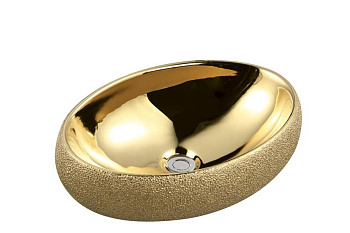 Раковина ОВАЛ 48х34х15см, золото Раковина ОВАЛ 48х34х15см, золото