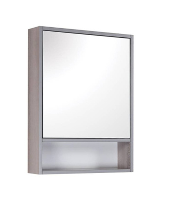 Шкаф-зеркало Onika Натали 50 ясень таормина, правый Шкаф-зеркало Onika Натали 50 ясень таормина, правый