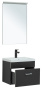 Мебель для ванной Aquanet Верона 50 черный матовый (раковина Нота 50 NEW) Мебель для ванной Aquanet Верона 50 черный матовый (раковина Нота 50 NEW)