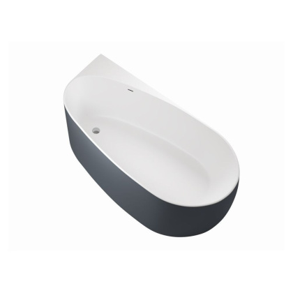 Акриловая ванна Allen Brau Priority 170x80 2.31002.21/BGM белый матовый/сине-серый, шт Акриловая ванна Allen Brau Priority 170x80 2.31002.21/BGM белый матовый/сине-серый, шт