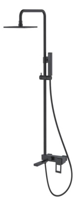 Стойка для душа Q BlackBlack_Комплект Стойка для душа Q BlackBlack_Комплект