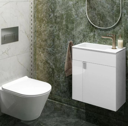 Бордюр Серенада 1 глянцевый обрезной 60x7,2x0,9