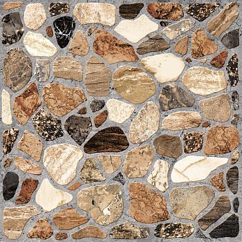 16427 Плитка грес глаз. Vilio Коричневый 29,8*29,8 _рельеф 1 \51,12