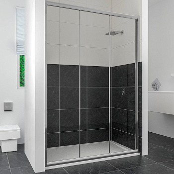 Душевая дверь RGW Classic CL-11 140 04091140-11 профиль Хром стекло прозрачное