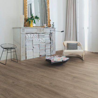 Ламинат Quick Step MAGESTIC MJ3548 Дуб лесной массив коричн. (9,5мм/32кл/2,952м2), м2 Ламинат Quick Step MAGESTIC MJ3548 Дуб лесной массив коричн. (9,5мм/32кл/2,952м2), м2