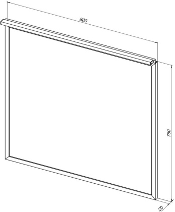 Зеркало Allen Brau Priority 80 1.31015.BB черный браш Зеркало Allen Brau Priority 80 1.31015.BB черный браш