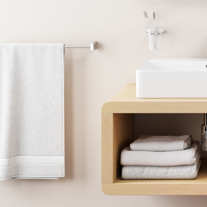 Полотенцедержатель одинарный 60 см EXCELLENT Kobo (хром)