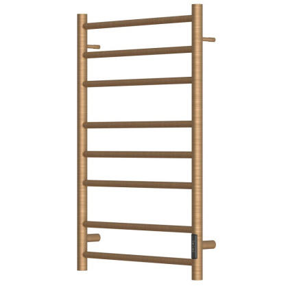 Полотенцесушитель электрический Point Аврора PN10858BR П8 500x800 диммер справа, бронза Полотенцесушитель электрический Point Аврора PN10858BR П8 500x800 диммер справа, бронза