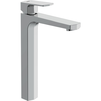 Смеситель для раковины высокий WISLA однорычажный клик клак