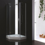 BERGAMO-W-P-1-100-C-Cr-L-IV Душевой уголок