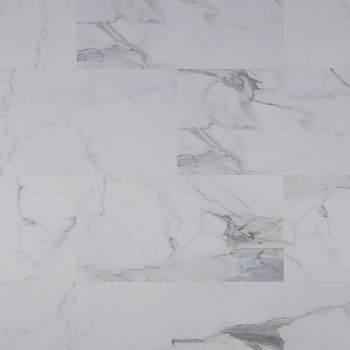 Виниловый ламинат Quick Step SPC Volcano VSPC 20250 Мрамор Белый