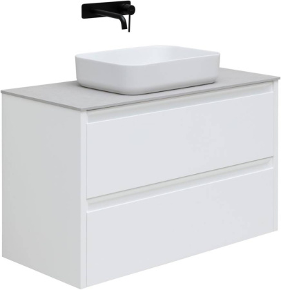 Тумба под раковину Allen Brau Fantasy 100 1.11003.WM белый матовый