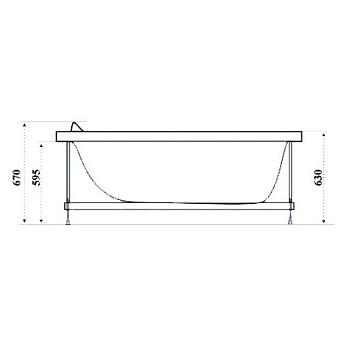 Каркас для ванны Dush-ka WSA