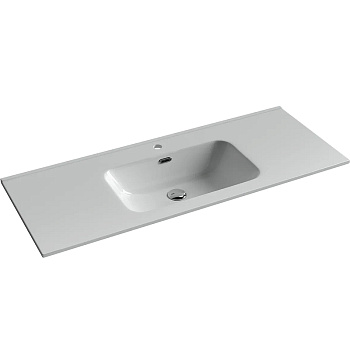 Умывальник накладной прямоугольный Element 1210*465*180мм
