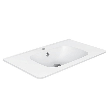 Раковина VCB-2VP800W из искусственного камня, цвет белый Раковина VCB-2VP800W из искусственного камня, цвет белый