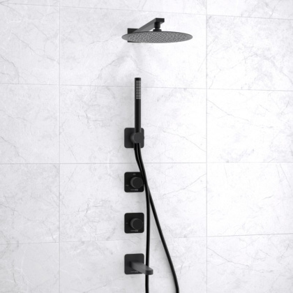 A5251.300.301.219.258.302.242.217 Встраиваемый комплект для ванны с верхней душевой насадкой, лейкой A5251.300.301.219.258.302.242.217 Встраиваемый комплект для ванны с верхней душевой насадкой, лейкой