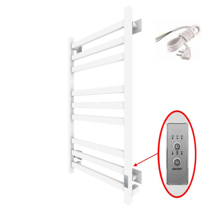 Полотенцесушитель Пэк сп 21 кв 80х50 белый ВГП Полотенцесушитель Пэк сп 21 кв 80х50 белый ВГП