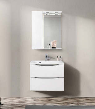 Шкаф подвесной BelBagno MARINO-SPC-600/750-1A-BL-P-L Шкаф подвесной BelBagno MARINO-SPC-600/750-1A-BL-P-L