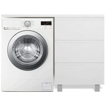 Комплект мебели Dallas Luxe 1100х482 правосторонний напольный 3 ящика (ШхГхВ) 448х476х860 Комплект мебели Dallas Luxe 1100х482 правосторонний напольный 3 ящика (ШхГхВ) 448х476х860