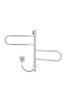 Полотенцесушитель электрический Vincea VTD-1R1CE 44x60, хром, таймер Полотенцесушитель электрический Vincea VTD-1R1CE 44x60, хром, таймер