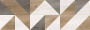 Плитка настенная 60140 Avenue бежевый узор 20*60 (10шт/1,2м2), м2