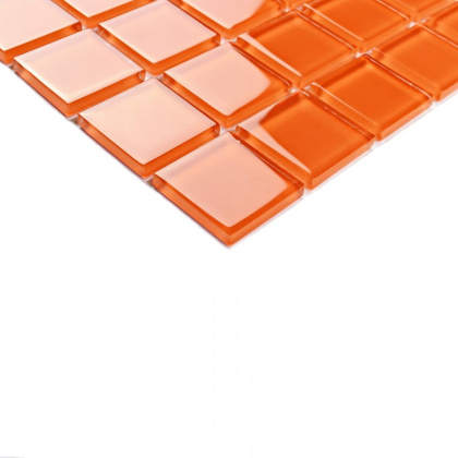 Мозайка стеклянная ORANGE glass 25*25/300*300, м2