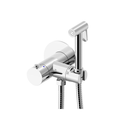 Смеситель с гигиеническим душем Allen Brau Thermo Rund 5.60001-00 (с внутренней частью) хром Смеситель с гигиеническим душем Allen Brau Thermo Rund 5.60001-00 (с внутренней частью) хром