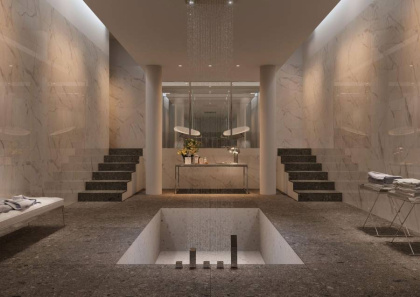 Плитка M6SZ  Allmarble Wall Statuario Lux 40х120 Плитка M6SZ  Allmarble Wall Statuario Lux 40х120